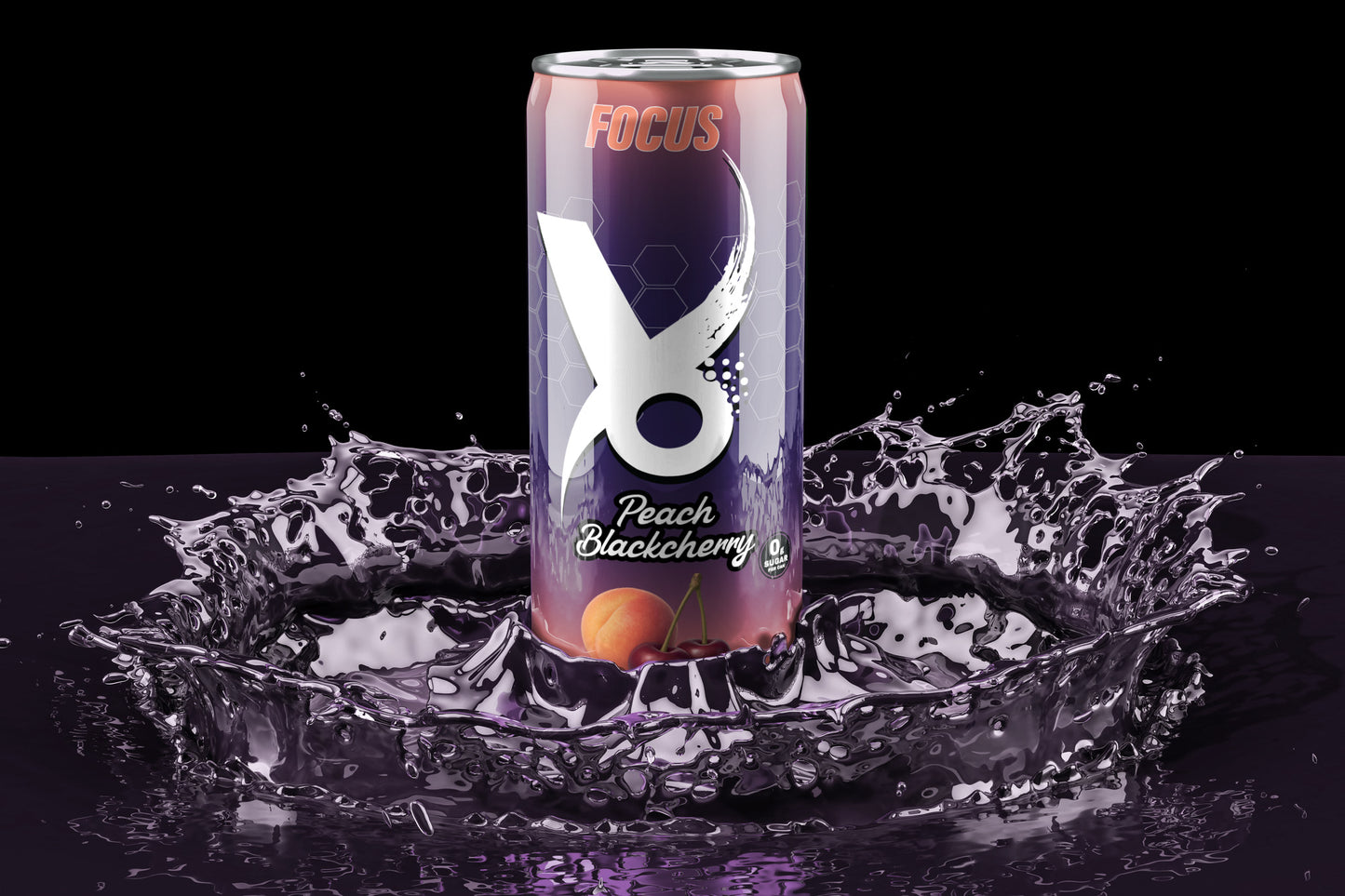 Peach Black Cherry Focus Blend